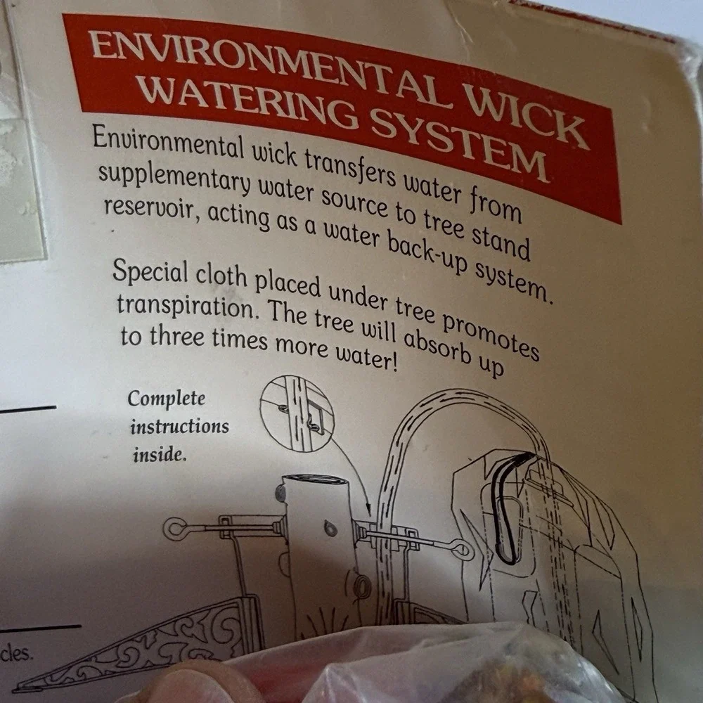 NOS Rare Vintage Adams Tree Watering Kit USA Porterville‎ PA Wick System Sealed